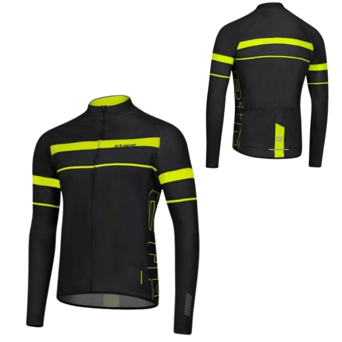 Etape Comfort 2.0 čierna/žltá fluo - 3XL · záber 1