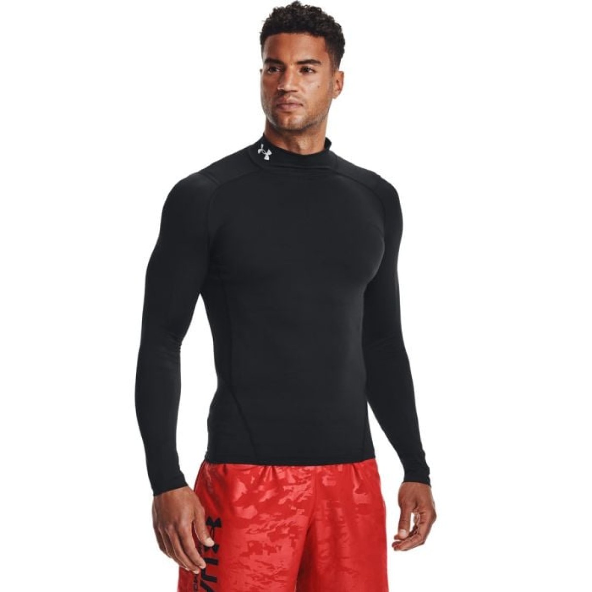 Under Armour Kompresné tričko HG Armour Comp Mock LS Black XLXL · záber 1