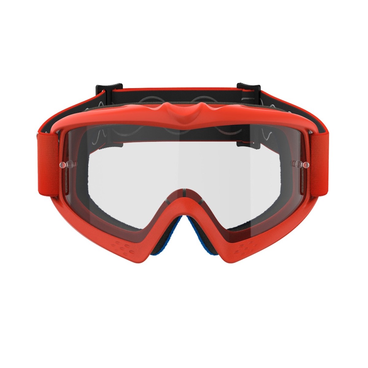 Alpinestars Vision Youth Corp oranžová, číre plexi · záber 5