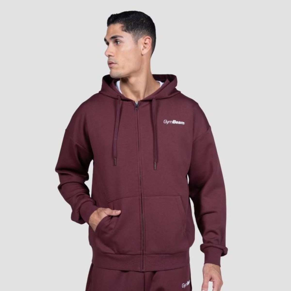 GymBeam Mikina so zipsom Relay Fig M · záber 1