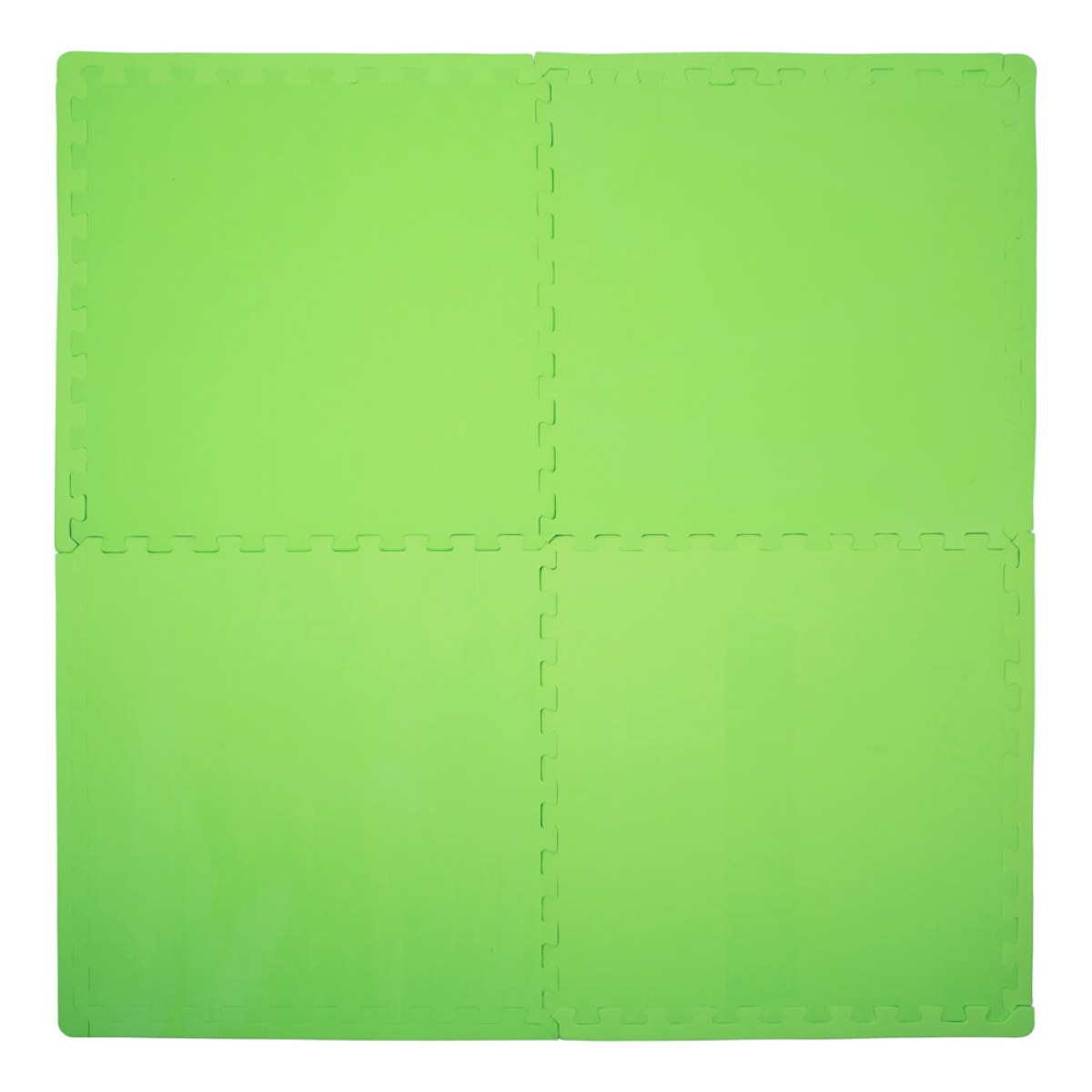 Fitness podložka inSPORTline EVA 124x124x1,2 cm (4 dlaždice, 8 okrajov) · záber 1