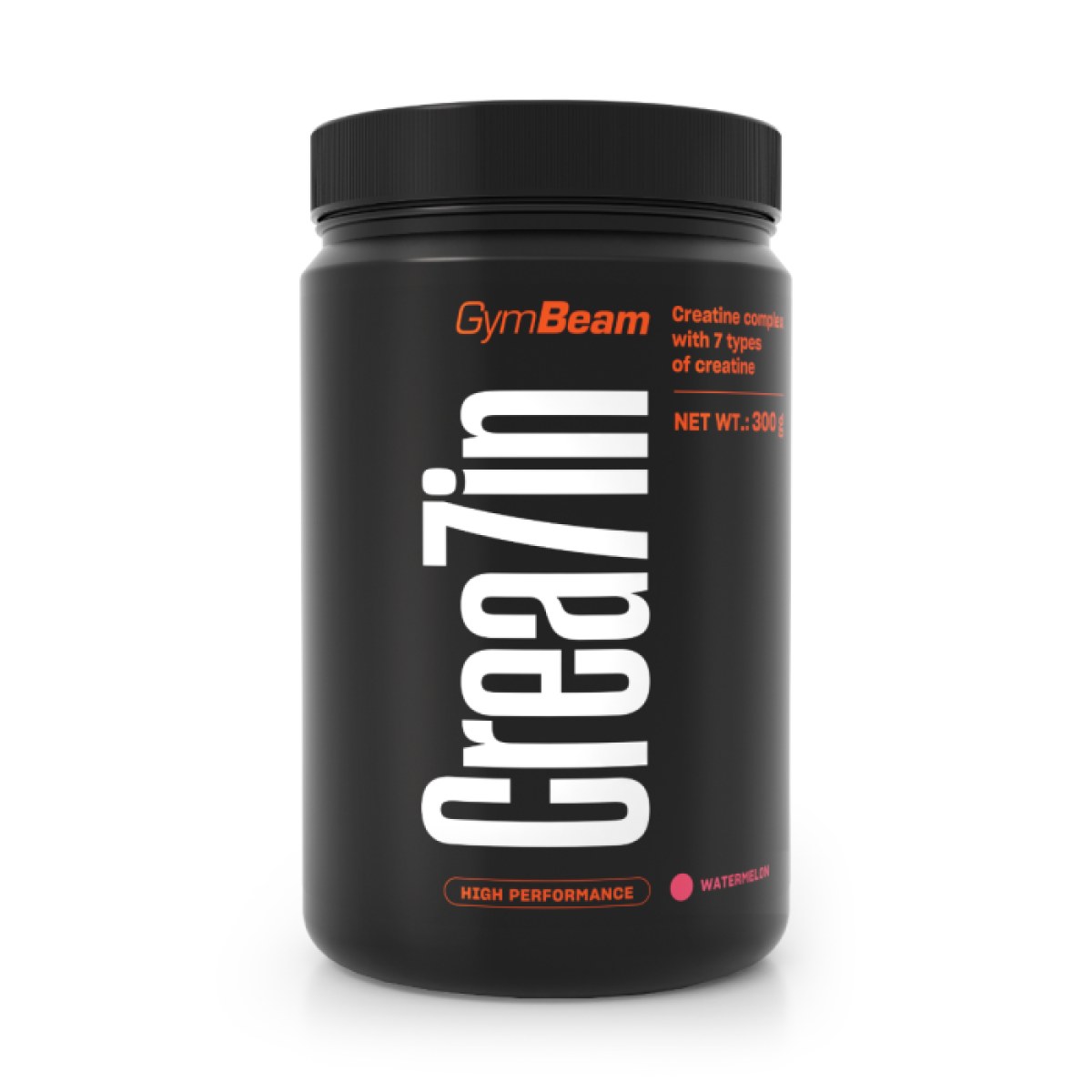 GymBeam Kreatín Crea7in vodný melón - Príchuť: Vodný melón | Hmotnosť: 0,3 kg | Balenie: 6 · záber 1