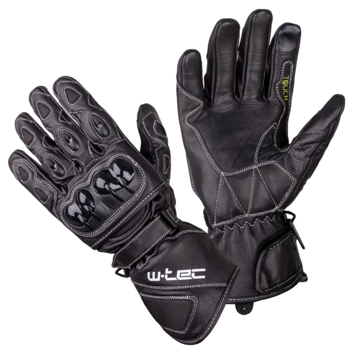 W-TEC motocyklové rukavice SUPREME - Veľkosť: L · záber 1
