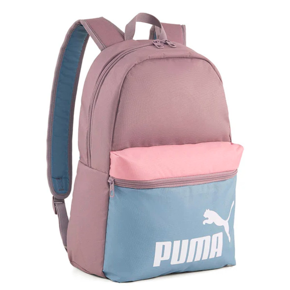 Puma Phase - Farba: Block Backpack, Fialová | Objem: 21-26 · záber 1