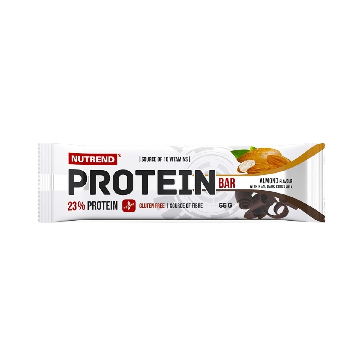 NUTREND Protein Bar mandľa - Príchuť: Mandľa | Hmotnosť: 0,066 g | Balenie: 24 · záber 2