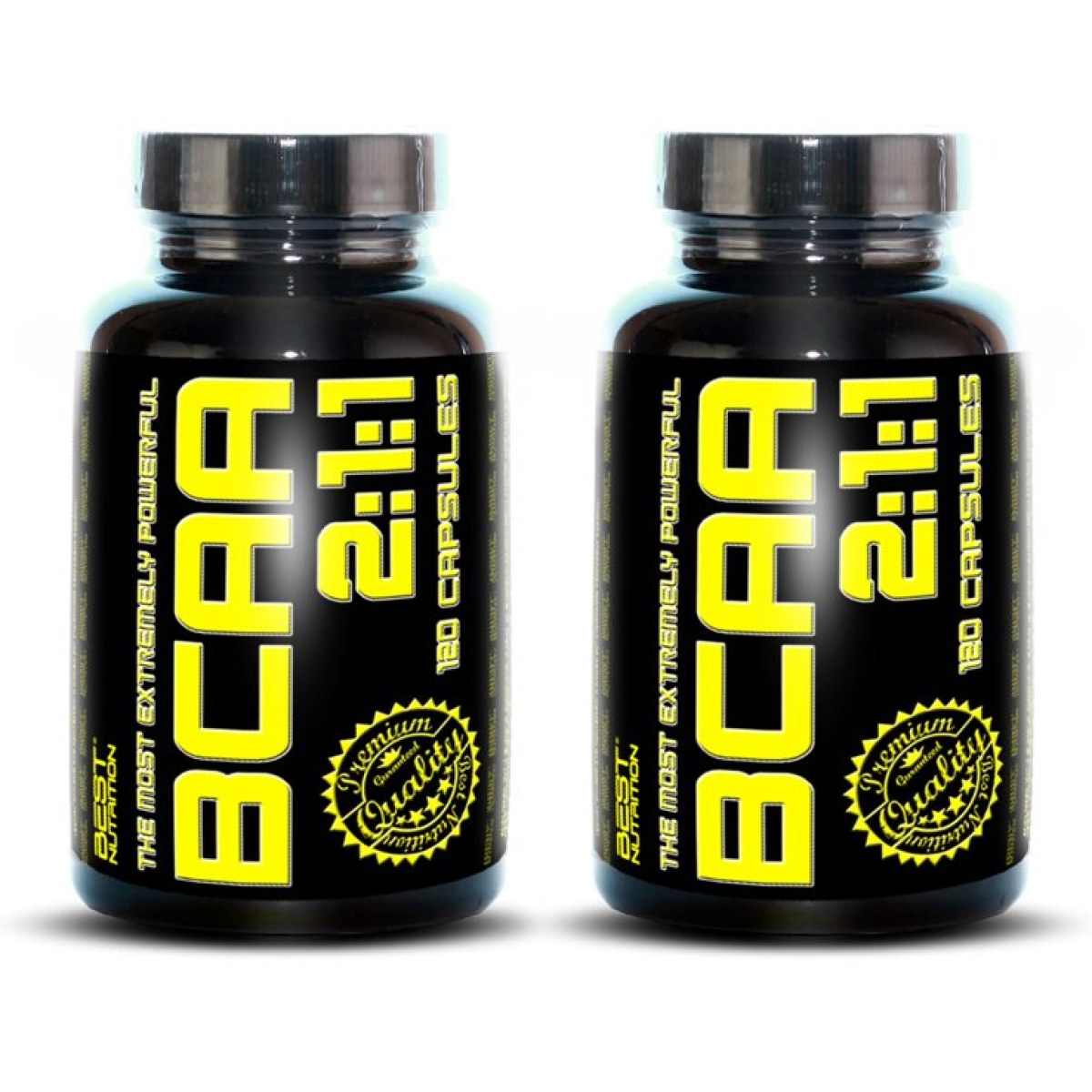 1+1 Zadarmo: BCAA 2:1:1 od Best Nutrition 120 kaps. + 120 kaps. · záber 1