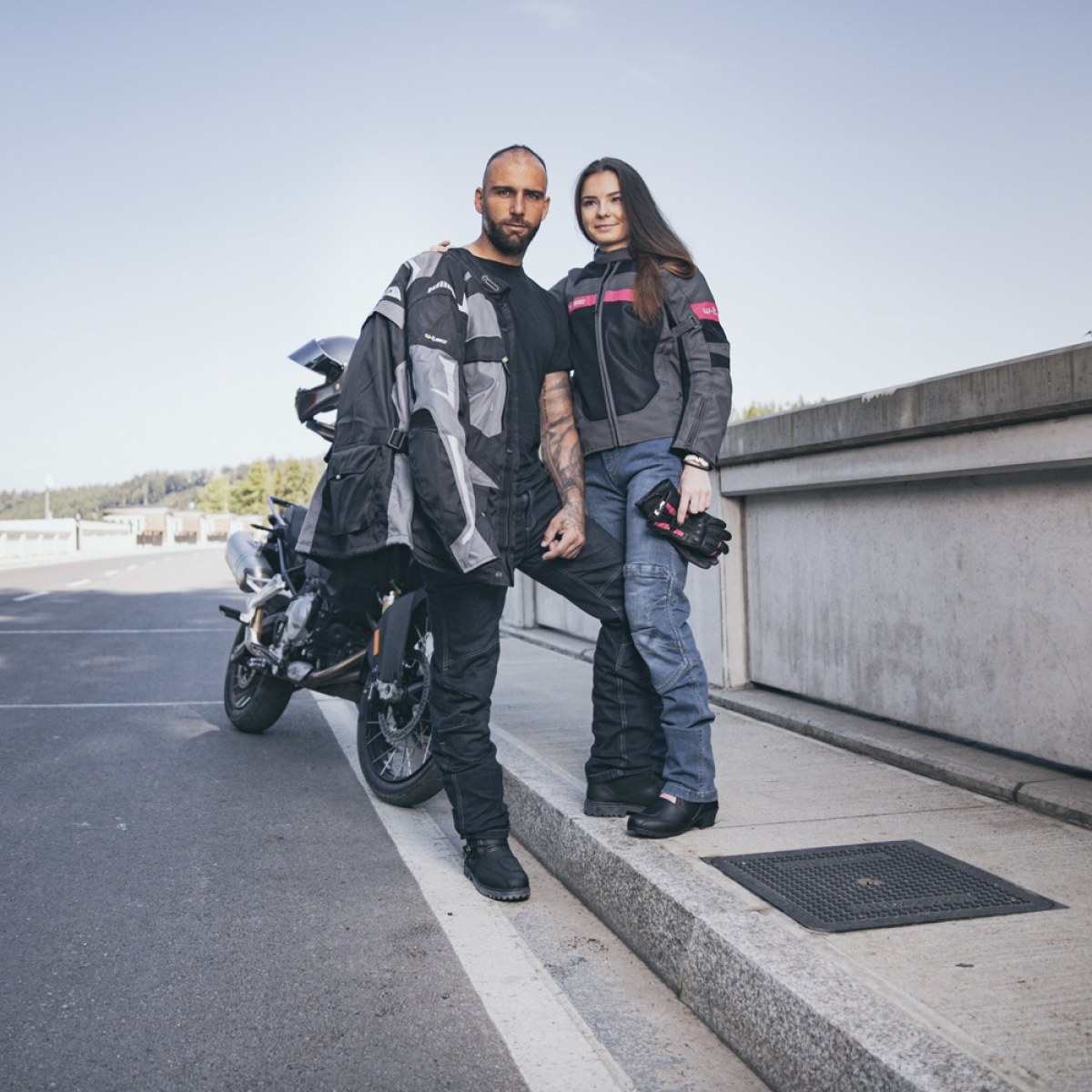 Dámske kožené moto rukavice W-TEC Pocahonta - Veľkosť: M · záber 2