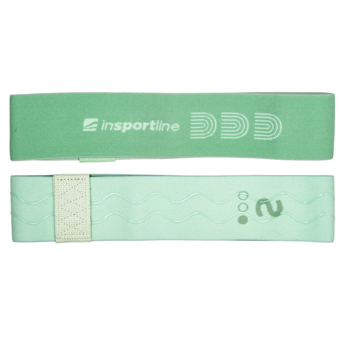 Posilňovacia slučka inSPORTline Hiplop S 60x6 cm / 13 kg - Farba: Zelená · záber 2
