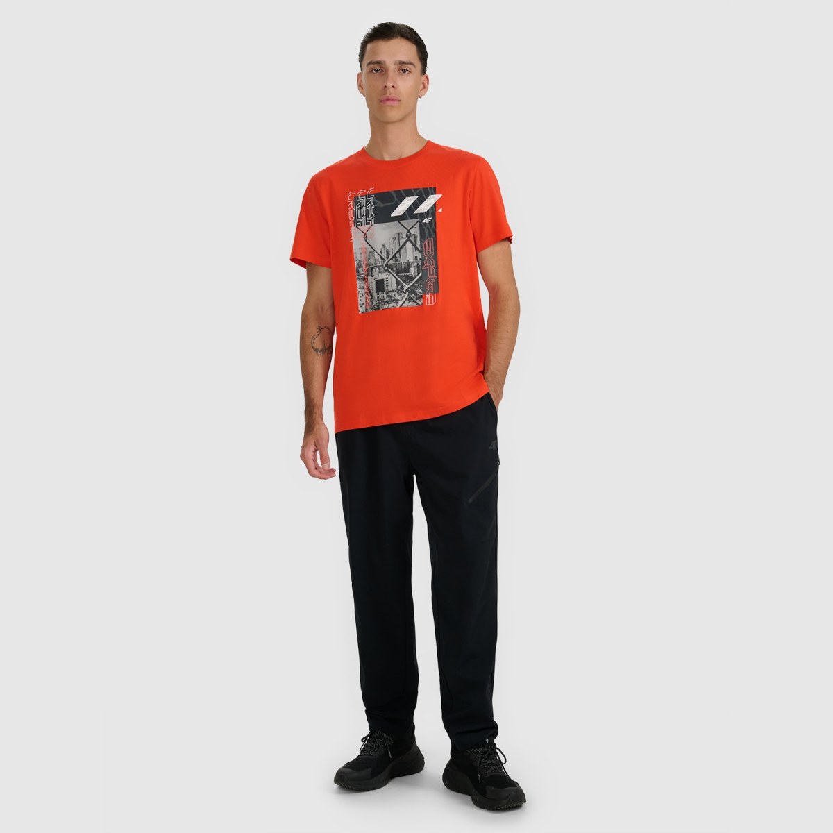 Pánske casual nohavice - čierne · záber 5