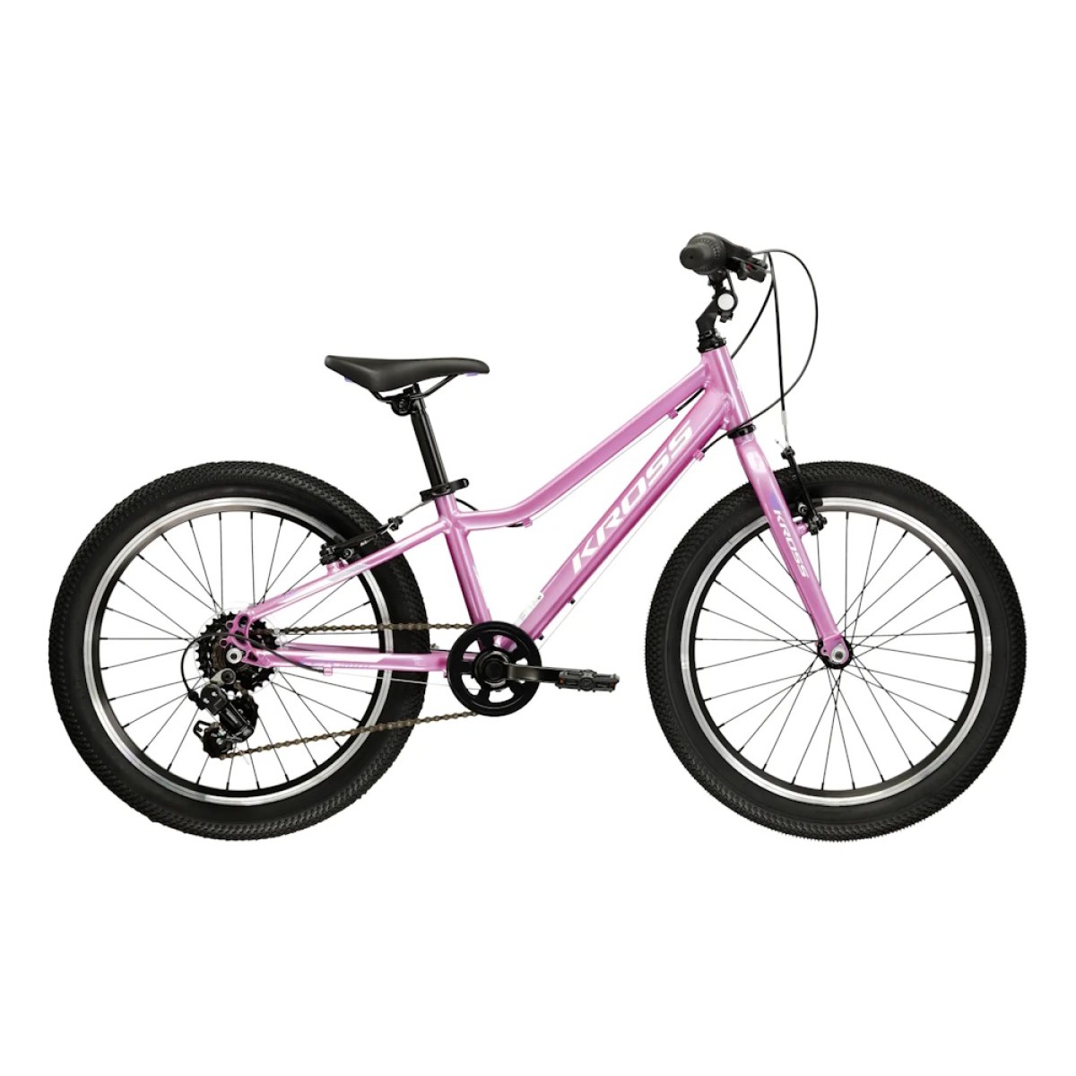 Kross Lea Mini 1.0 20" - model 2026 ružová/biela/lesk - 11" (110-135 cm) · záber 1