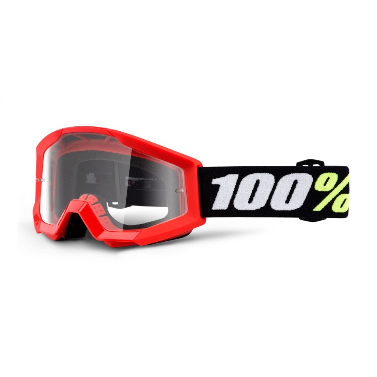 100% Strata Mini Gron červená, číre plexi · záber 1