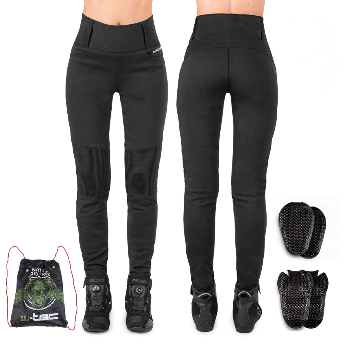 Dámské moto legíny W-TEC Woposum - Veľkosť: S · záber 1