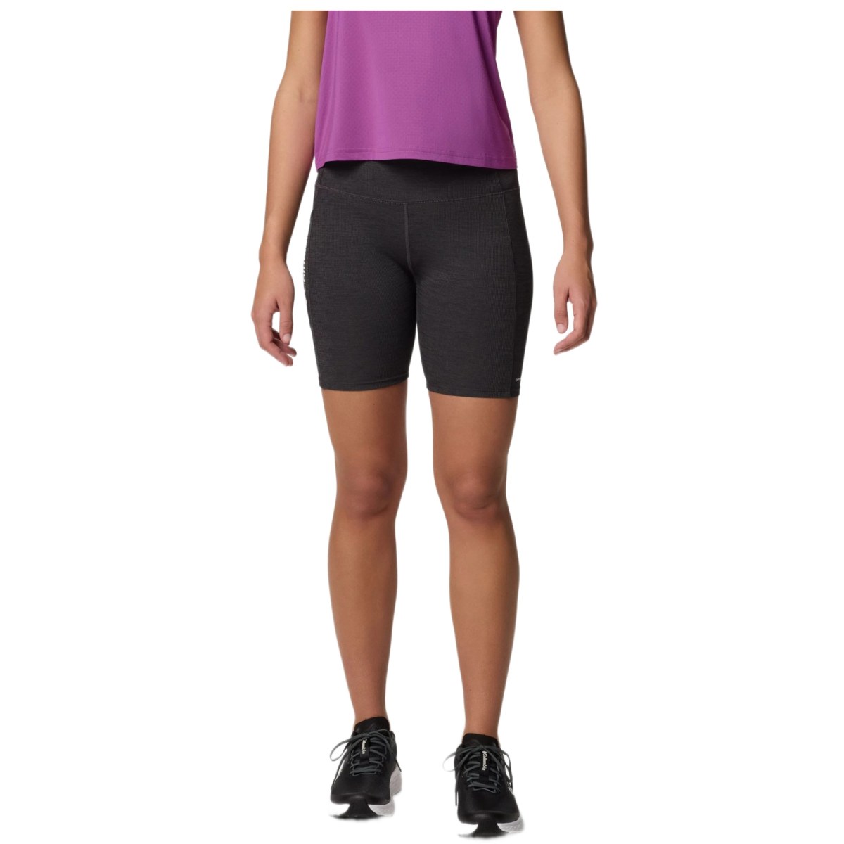 Columbia Hike™ II Half Tights W - Veľkosť: L | Farba: Čierna, Sivá · záber 1