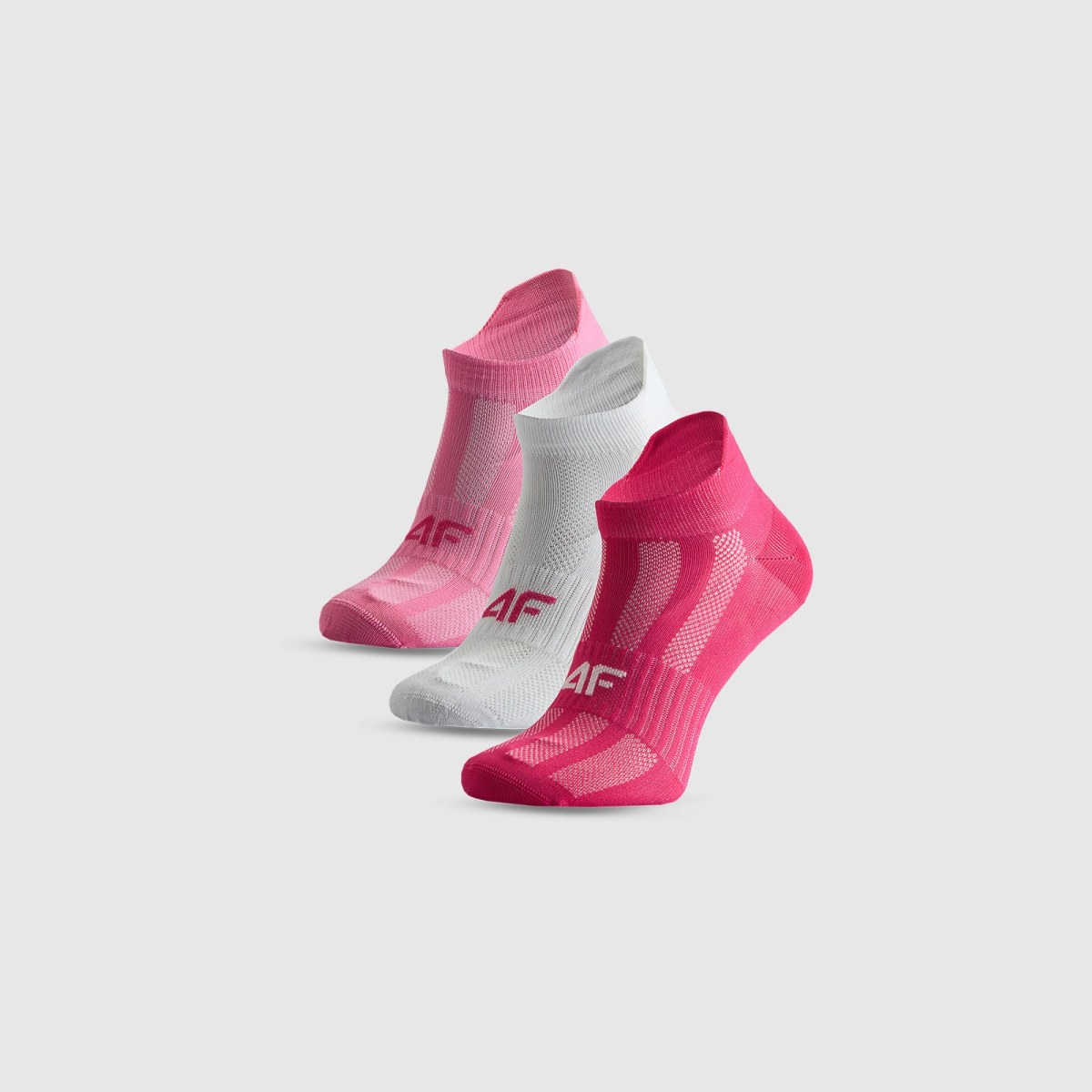 Krátke športové ponožky (3-pack) dievčenské - multicolor · záber 1