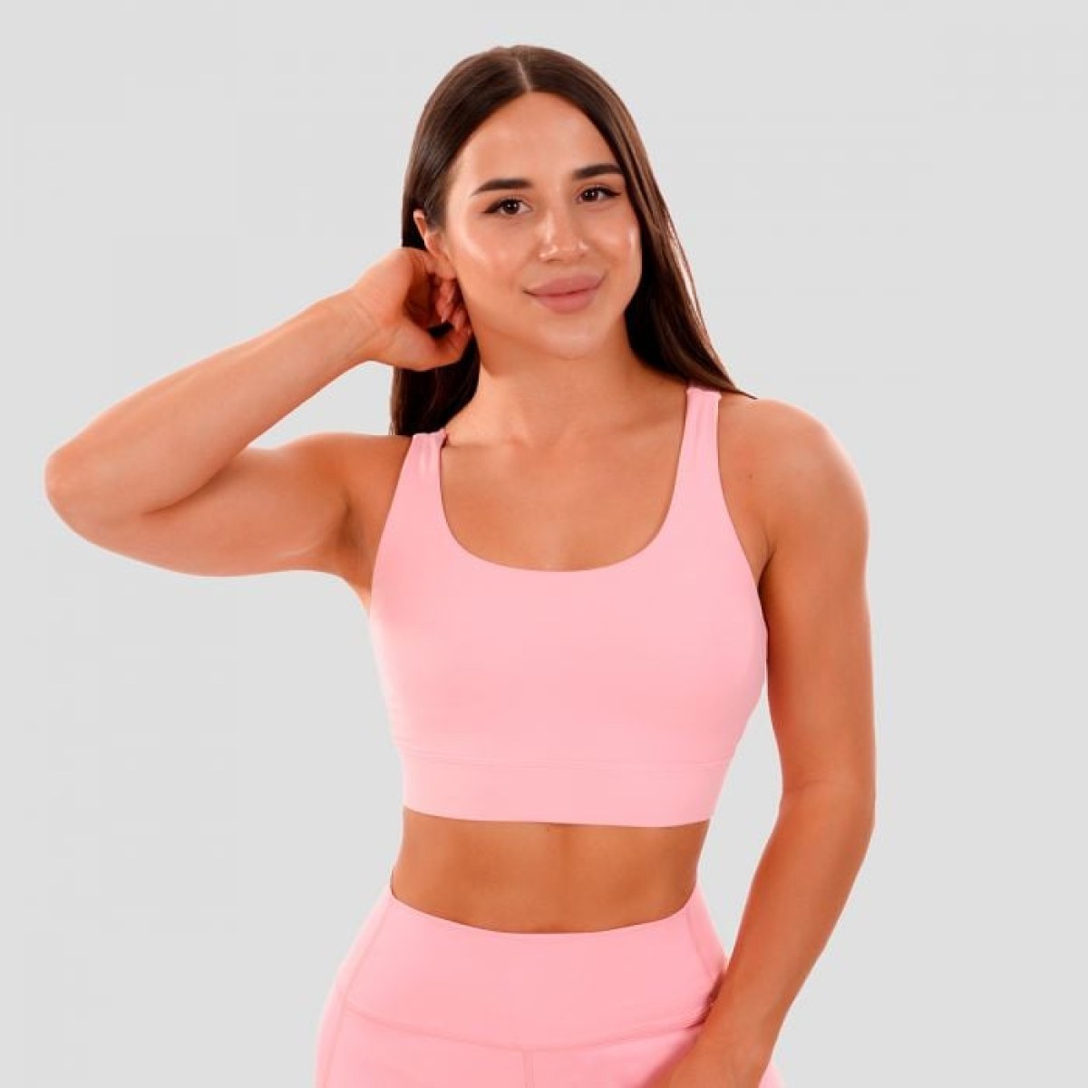 GymBeam Športová podprsenka Cut-Out pink XXLXXL · záber 1