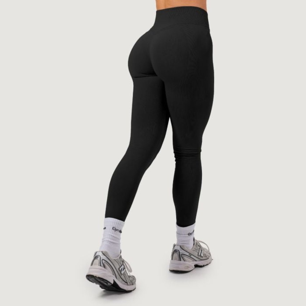 GymBeam Dámske bezšvové legíny NEO Black XL · záber 1