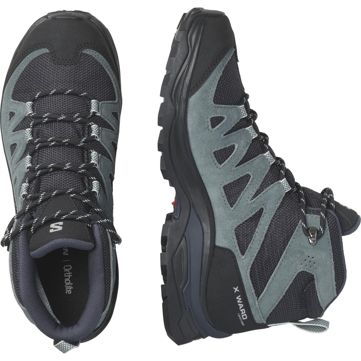 Salomon X Ward Leather MID GTX W - Veľkosť: 41 1/3 · záber 3