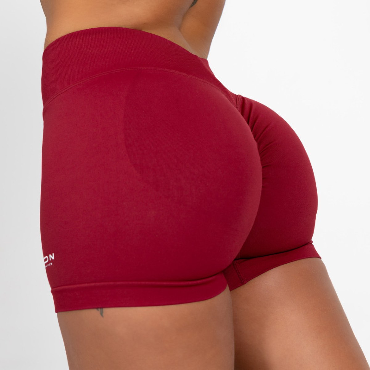 Športové kraťasy Iron Aesthetics Shape, bordové · záber 2