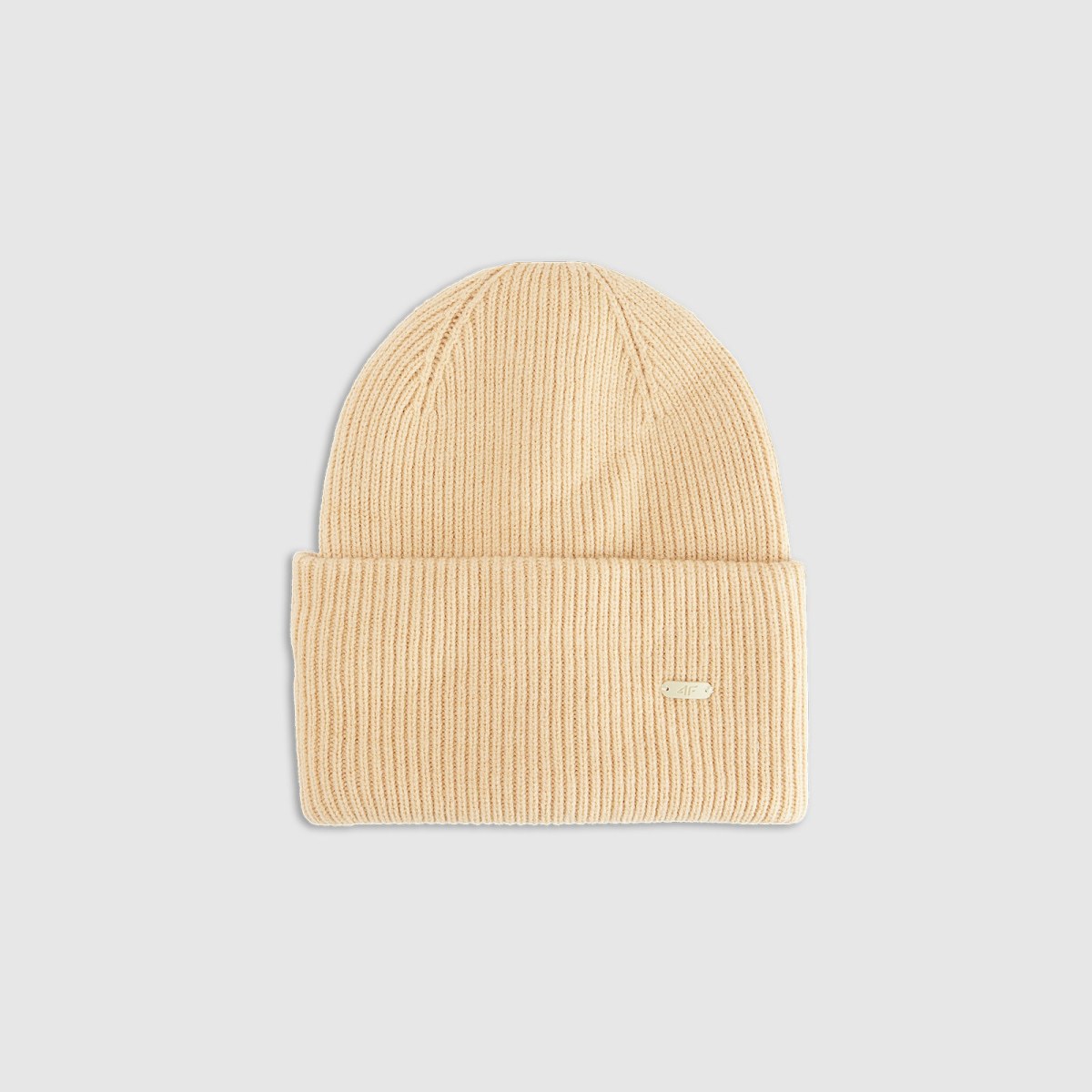 Unisex beanie čiapka - béžová · záber 1