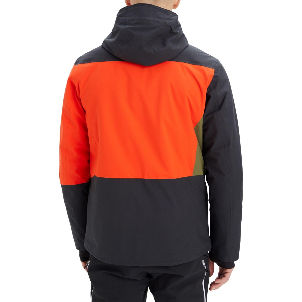 McKinley Sage Hooded Jacket - Veľkosť: L | Farba: Čierna, Farebná · záber 3