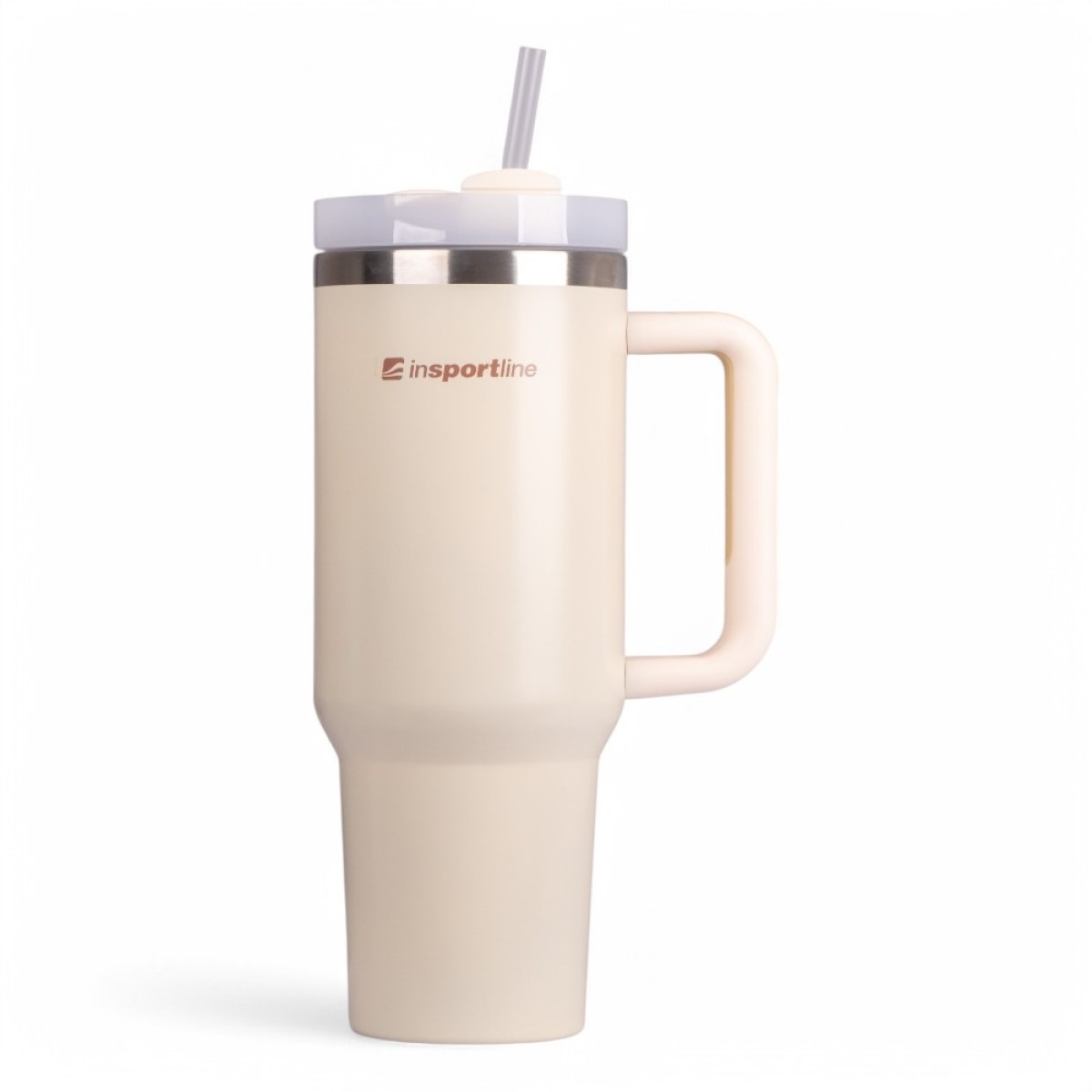 Termohrnček inSPORTline Misakafi Tumbler 1200 ml - Farba: Béžová · záber 1