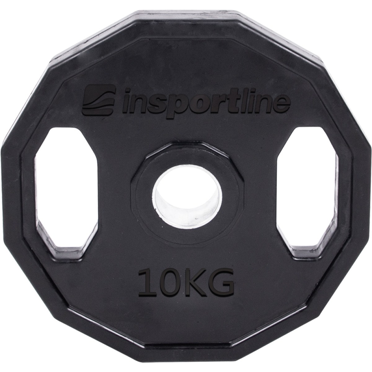 Pogumovaný olympijský kotúč inSPORTline Ruberton 10 kg 50 mm · záber 1