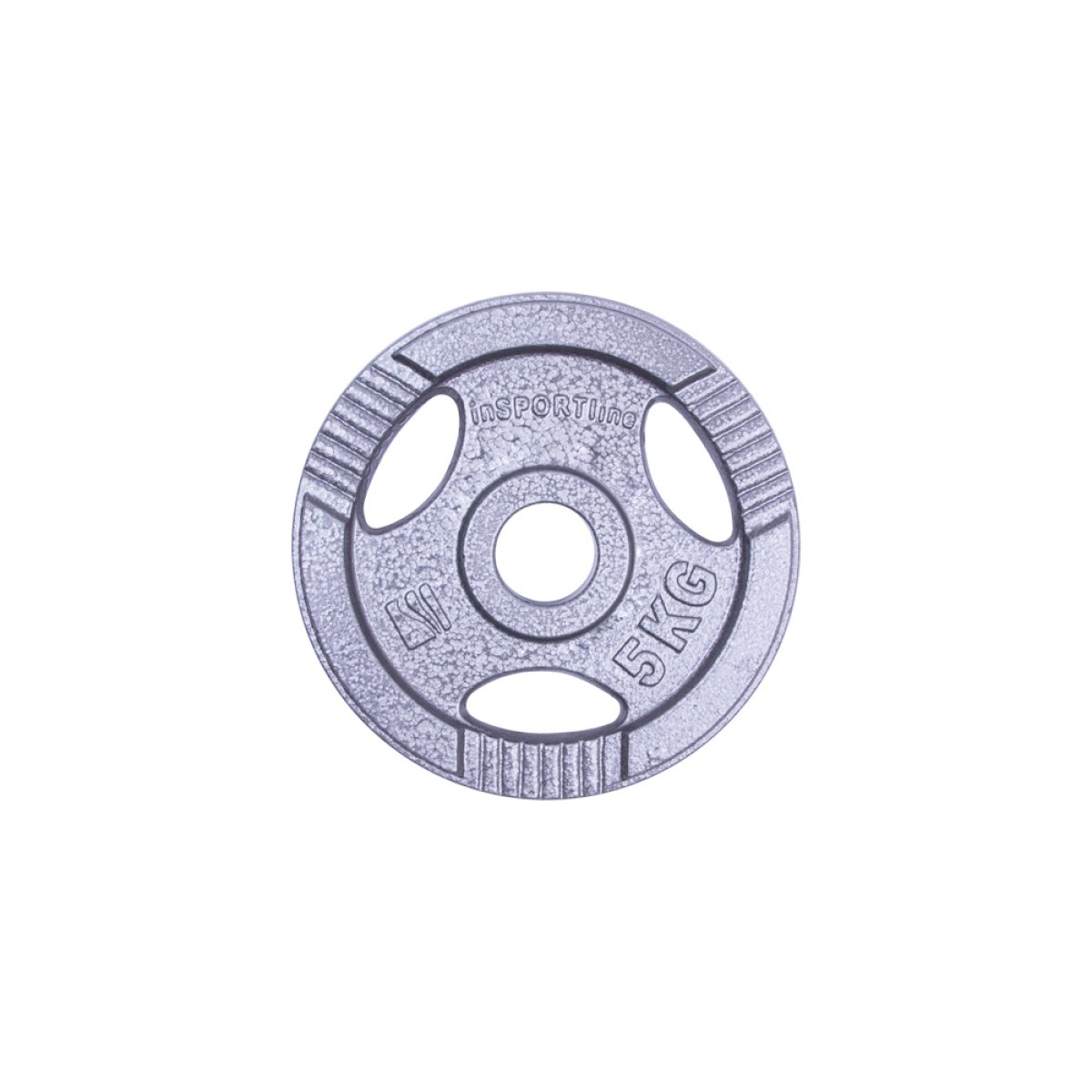 Liatinový kotúč inSPORTline Hamerton 5 kg 30 mm · záber 2