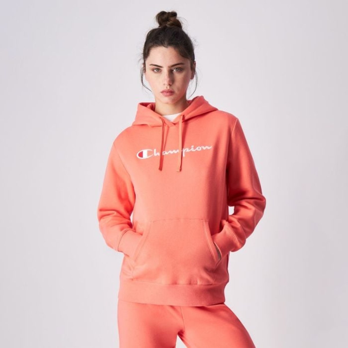 Champion Dámska mikina Big Logo Slim Fit Red XLXL · záber 1
