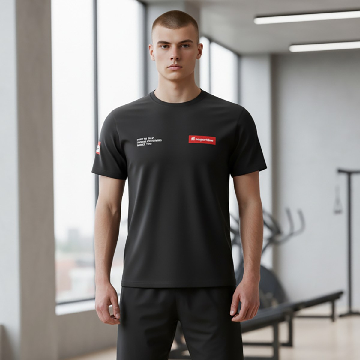 inSPORTline tričko Signature čierna - 3XL · záber 5