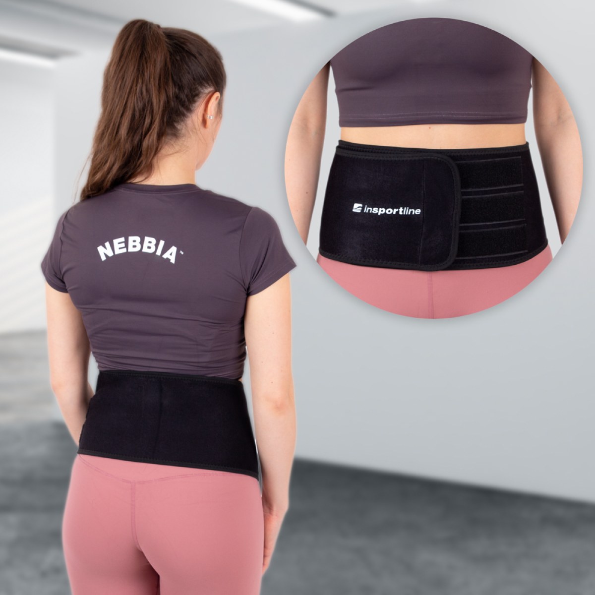 Neoprénový pás inSPORTline Waistup - Veľkosť: XL · záber 1