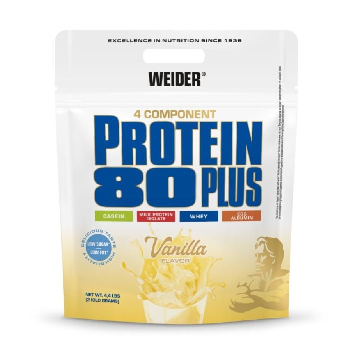 Weider Potein 80 PLUS vanilka · záber 1