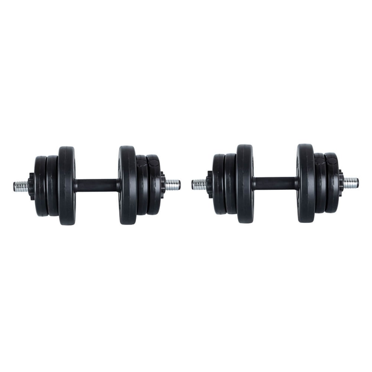Jednoručný nakladací činkový set inSPORTline DBS2181 2x 3-10kg · záber 2