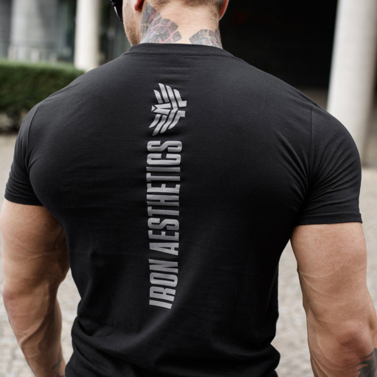 Ultrasoft tričko Iron Aesthetics Skull, B&G · záber 5