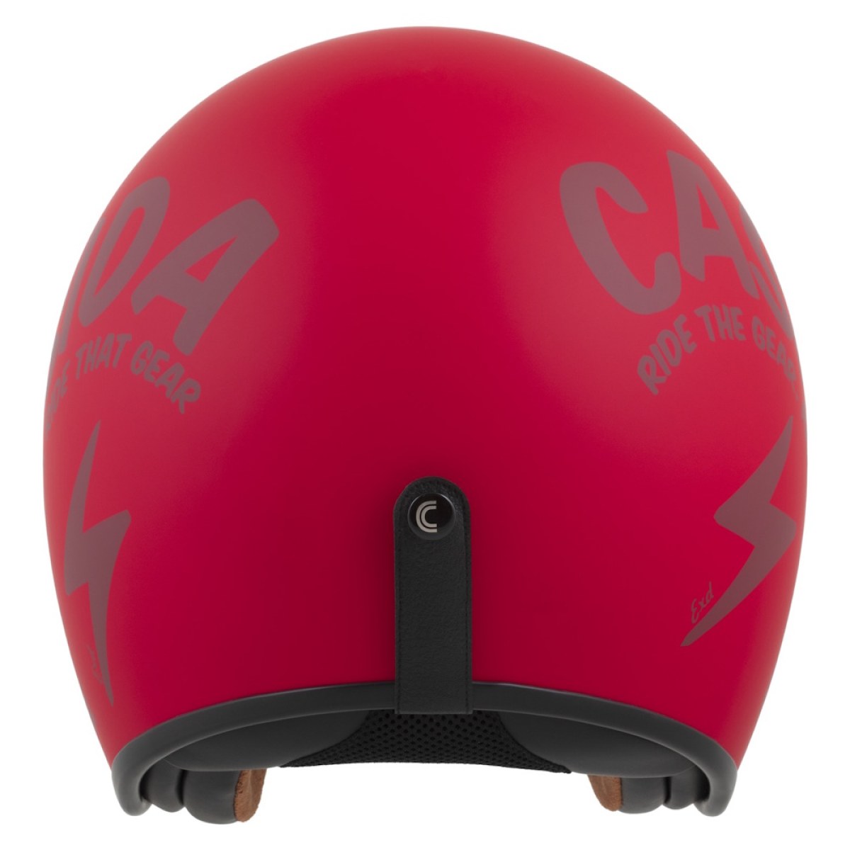 Cassida Oxygen Gear 2.0 červená matná/tmavě červená L (59-60) · záber 5