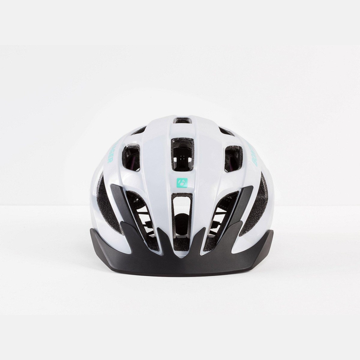 Bontrager Solstice Helmet - Veľkosť: 55-61 | Farba: Biela, Sivá · záber 3