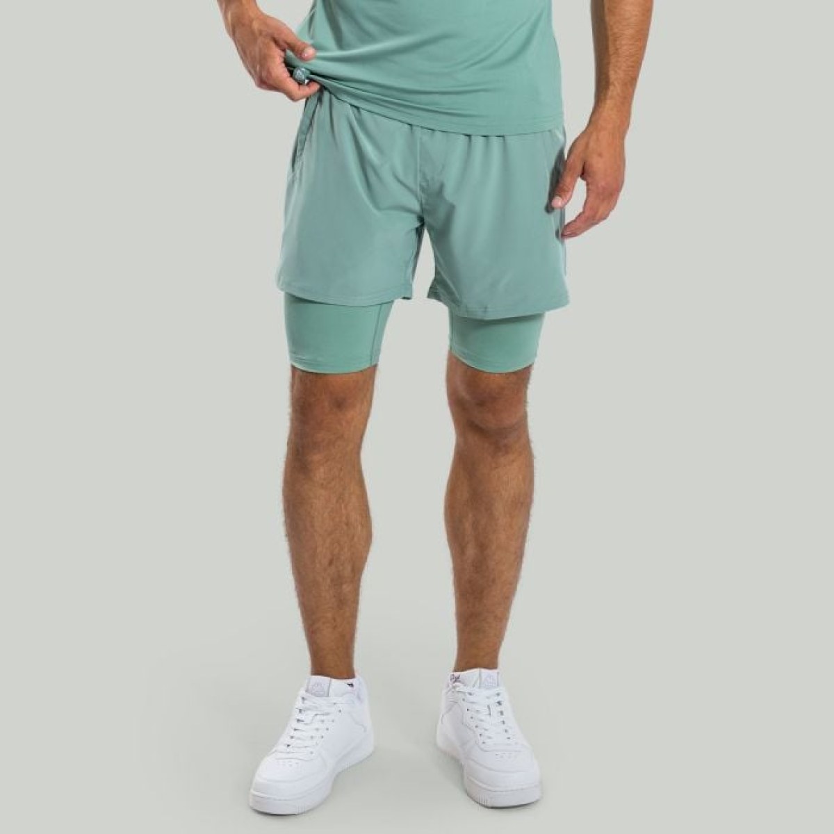 STRIX Šortky 2in1 ULTRA Agave XXLXXL · záber 1