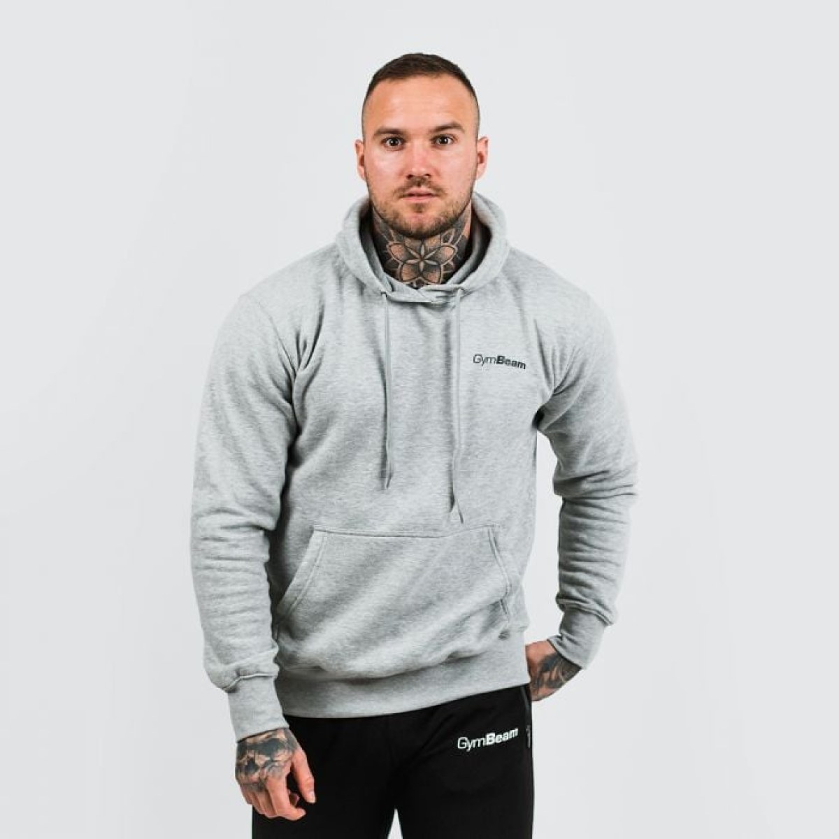 GymBeam Mikina Athlete Grey Black L · záber 1