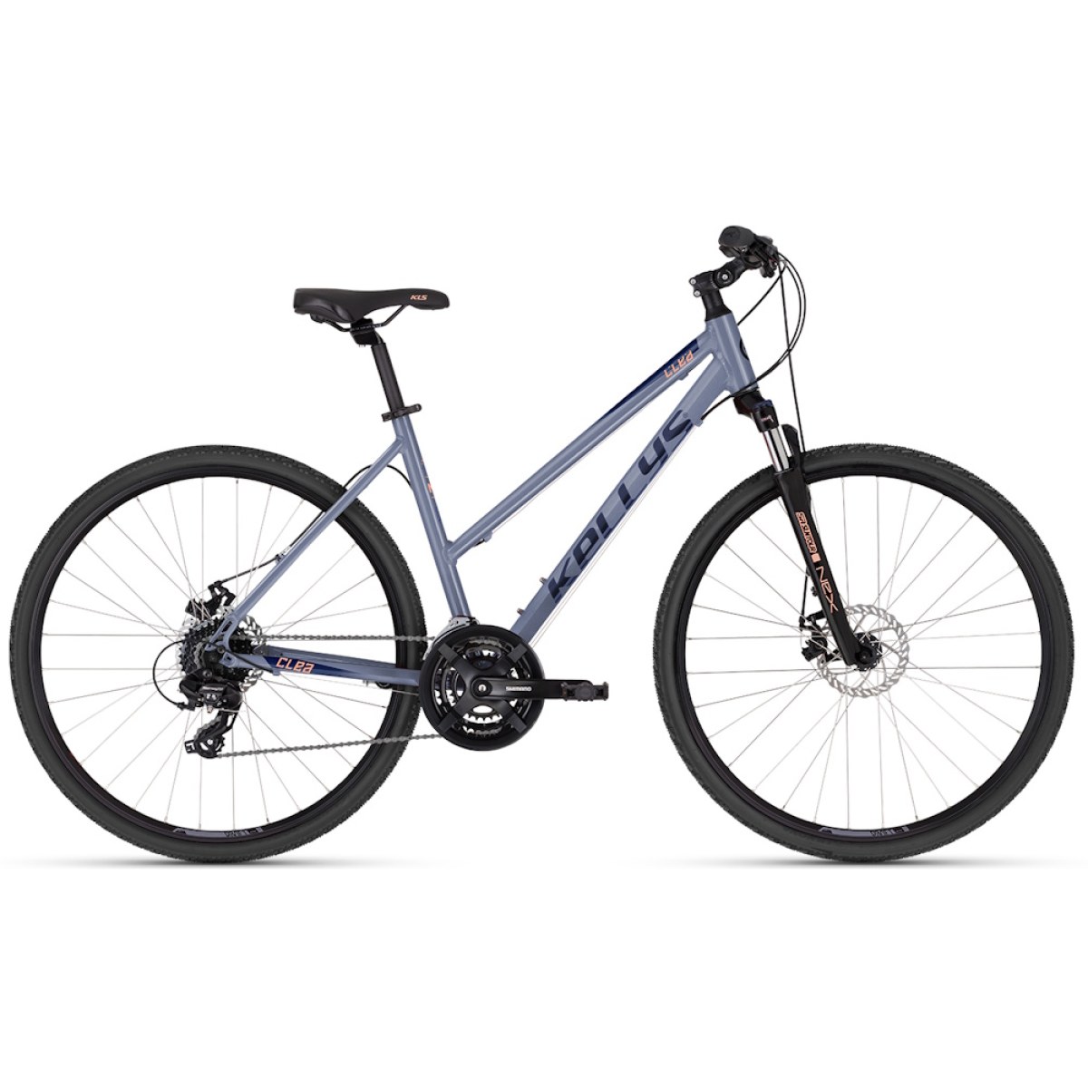 Kellys CLEA 70 28" - model 2025 Frost Blue - S (17", 155-170 cm) · záber 1