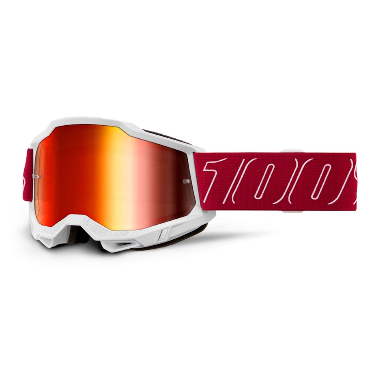 100% Accuri 2 Mirror Redline červená, zrkadlové plexi · záber 1