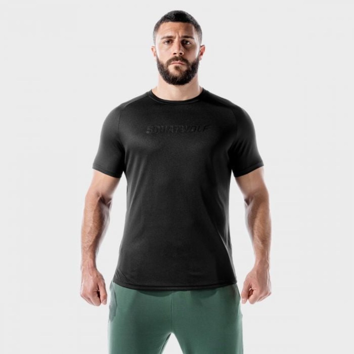 SQUATWOLF Tričko LAB360º Recycled Mesh Tee čierne S · záber 1
