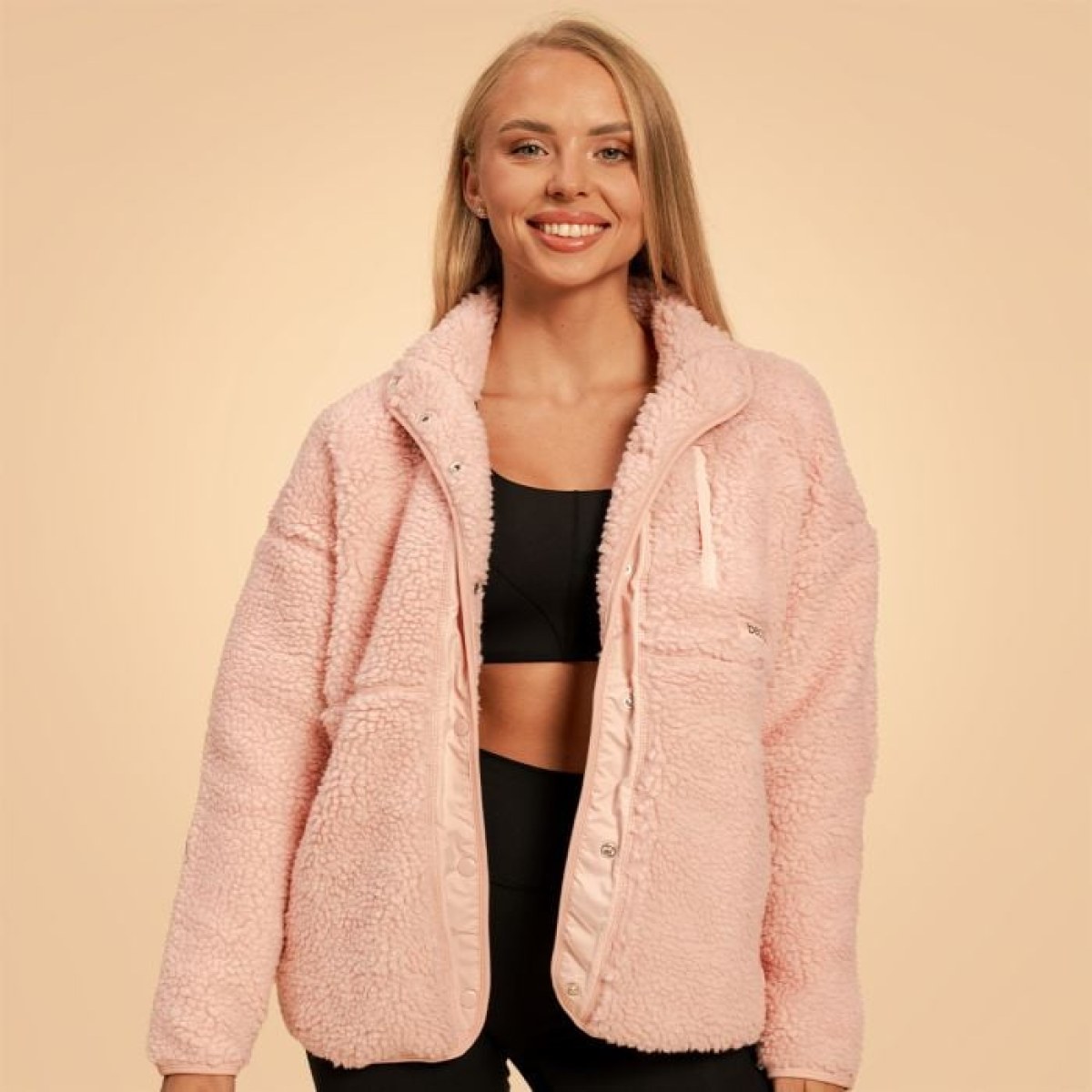 BeastPink Dámska bunda Bliss Pink XSXS · záber 1
