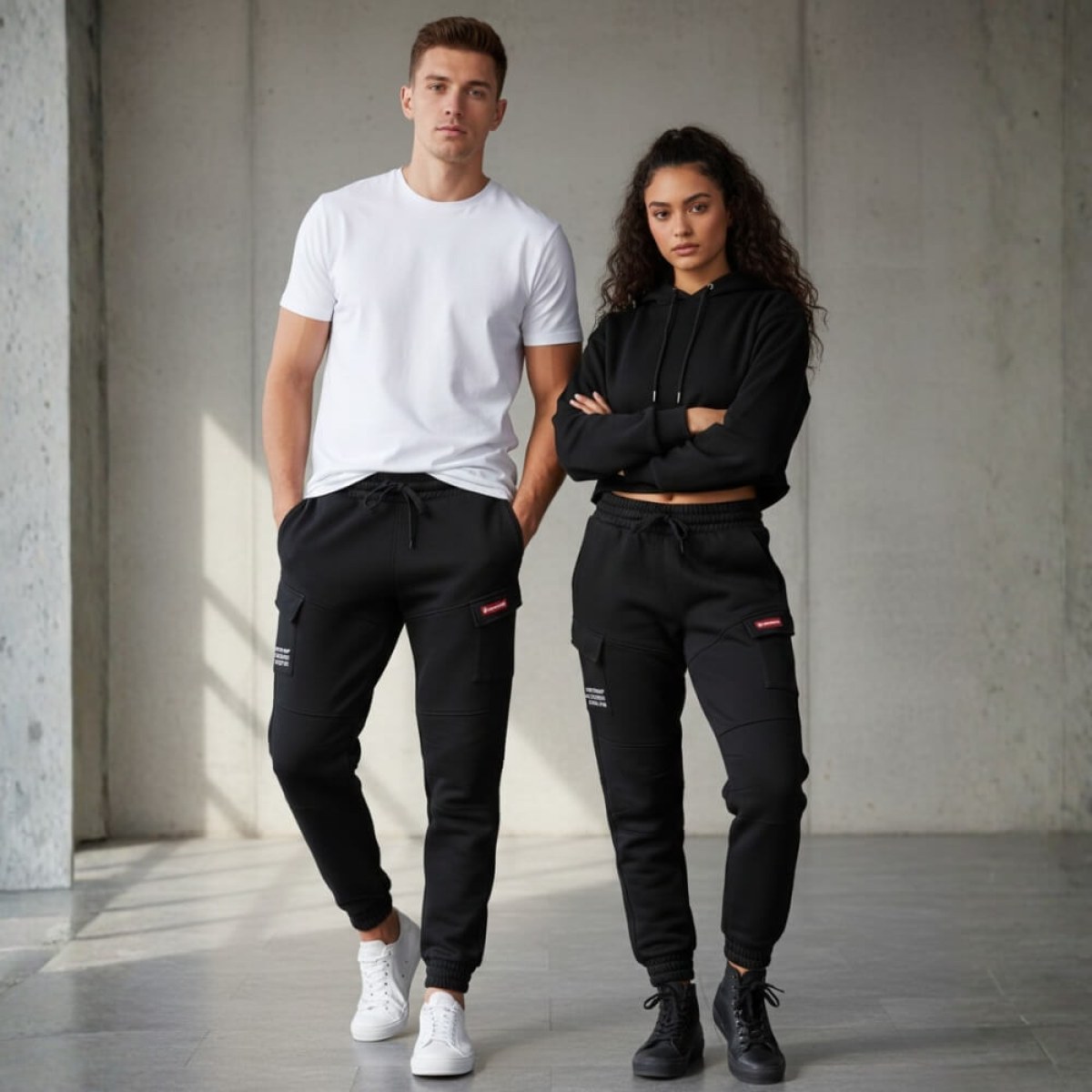 inSPORTline tepláky Signature čierna - XXL · záber 2