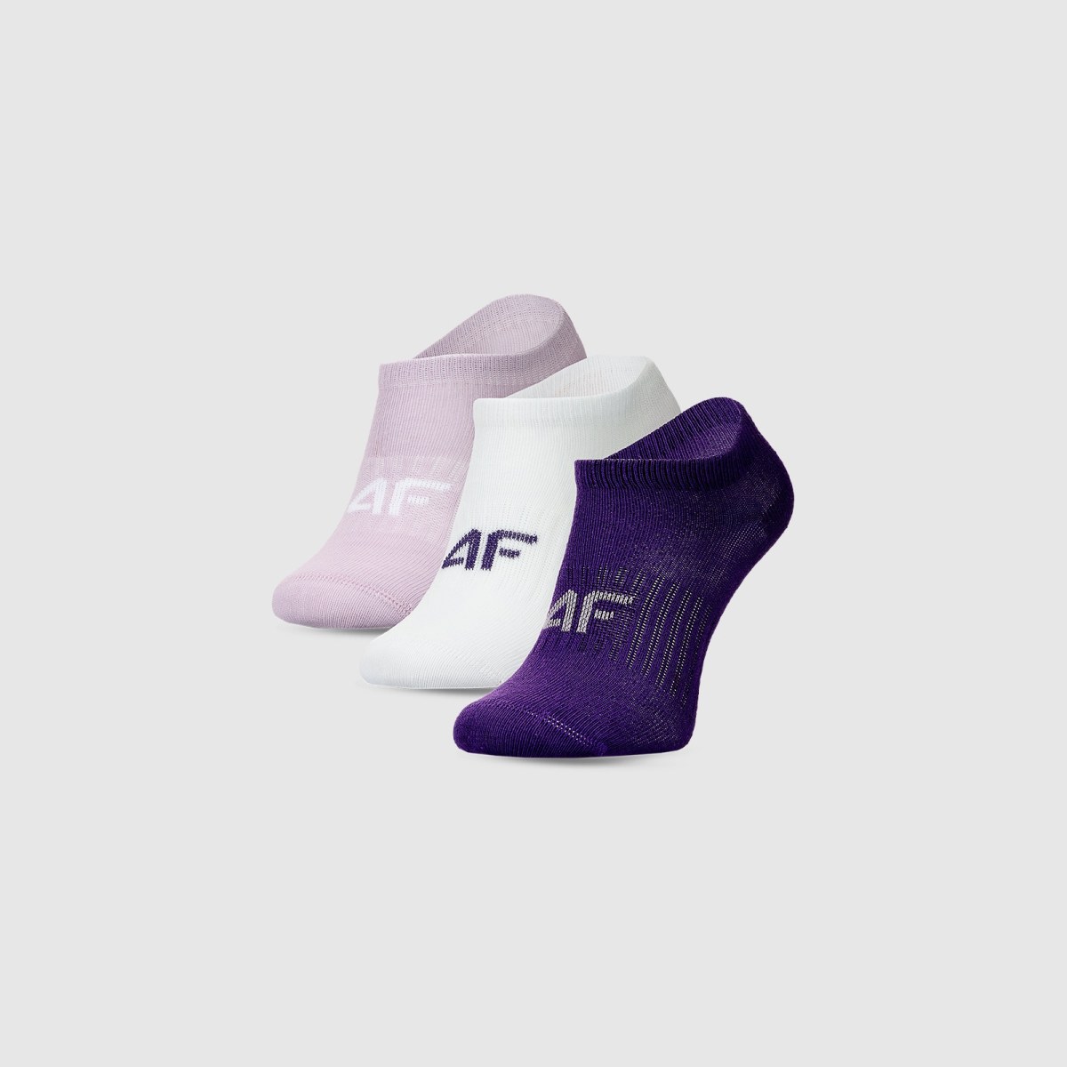 Dievčenské casual ponožky pod členok (3-pack) - multicolor · záber 2