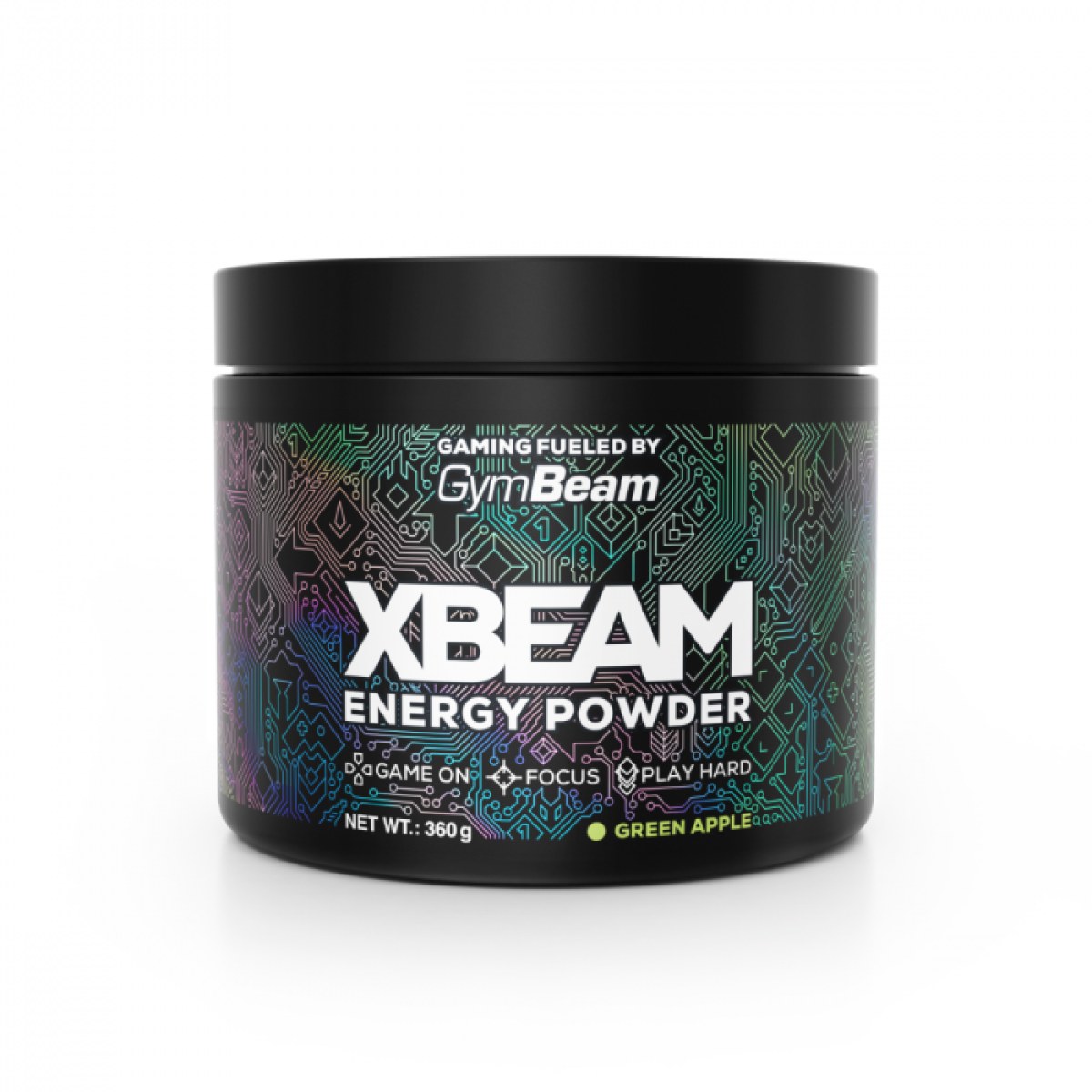 XBEAM Energy Powder zelené jablko · záber 1