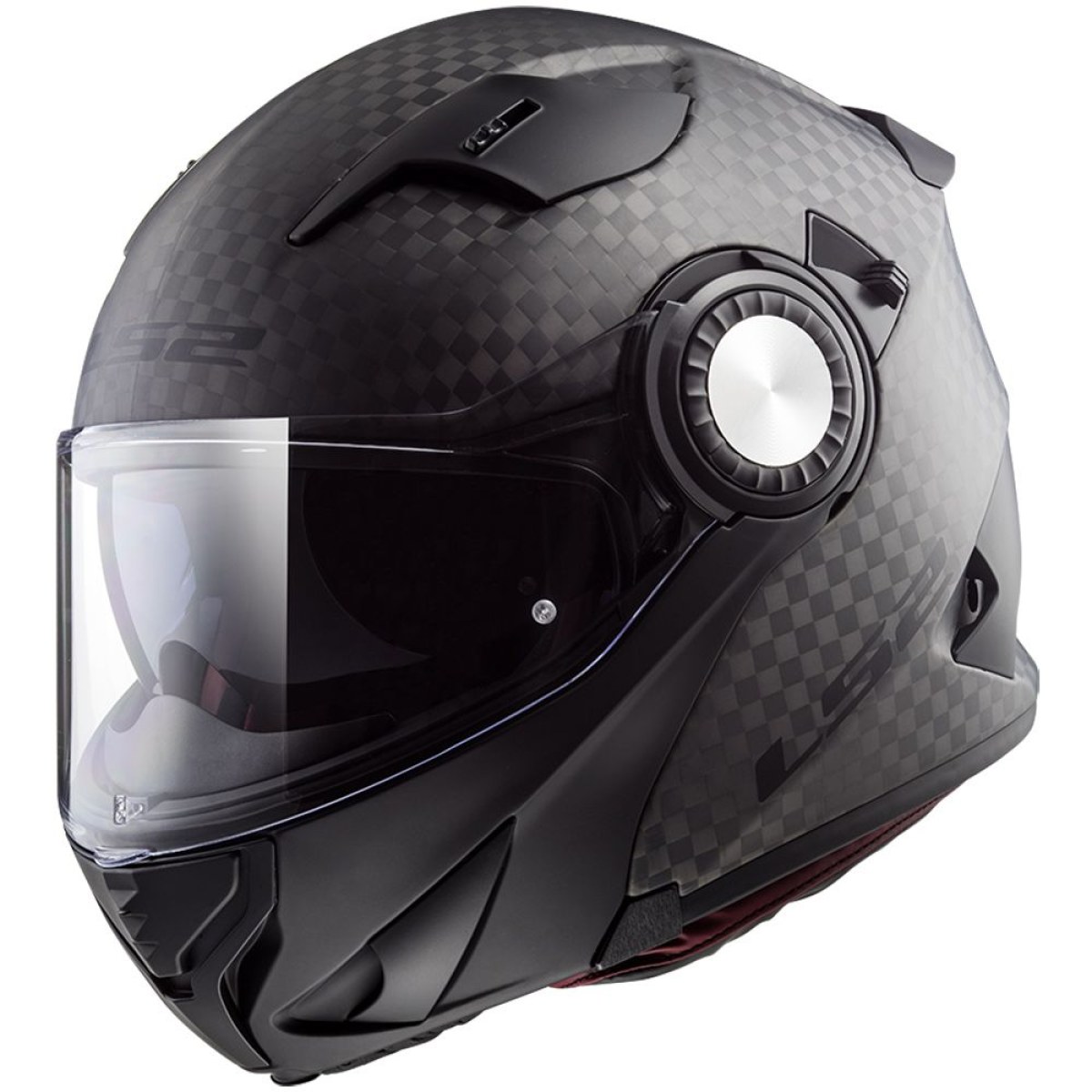 LS2 FF313 Vortex Solid Carbon - S (55-56) · záber 1