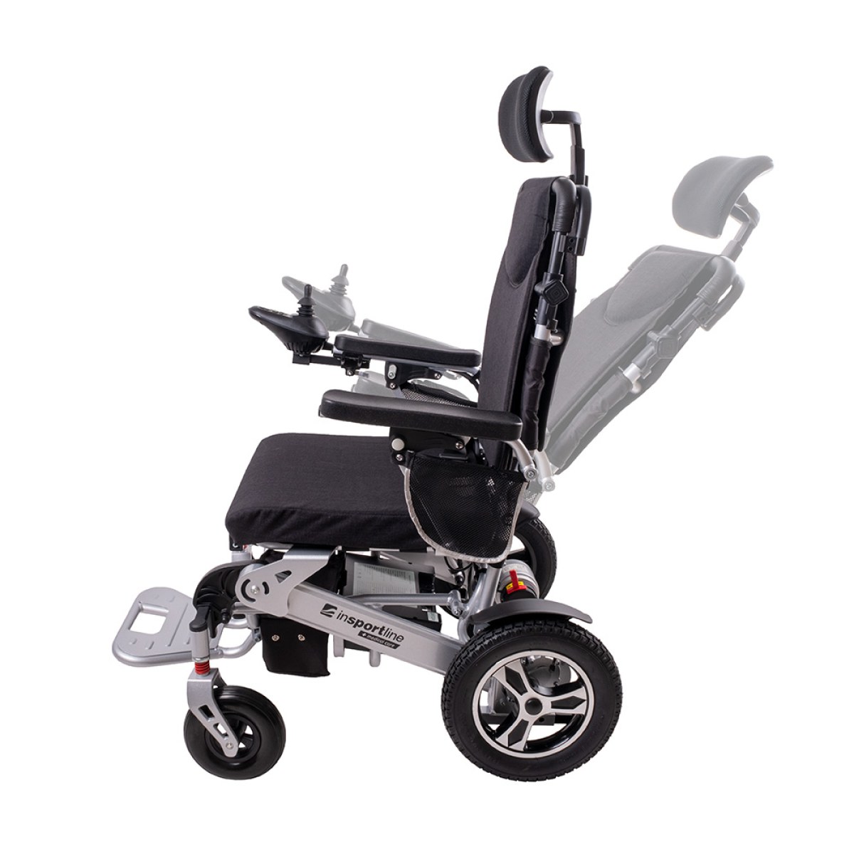inSPORTline Hawkie Evo II 700W strieborná · záber 2