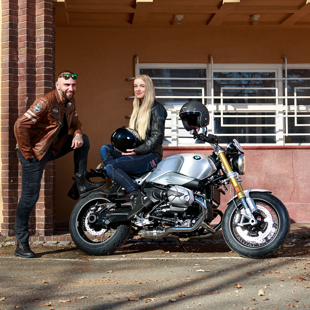 Pánske moto jeansy W-TEC Oliver - Veľkosť: M | Farba: Modrá · záber 4