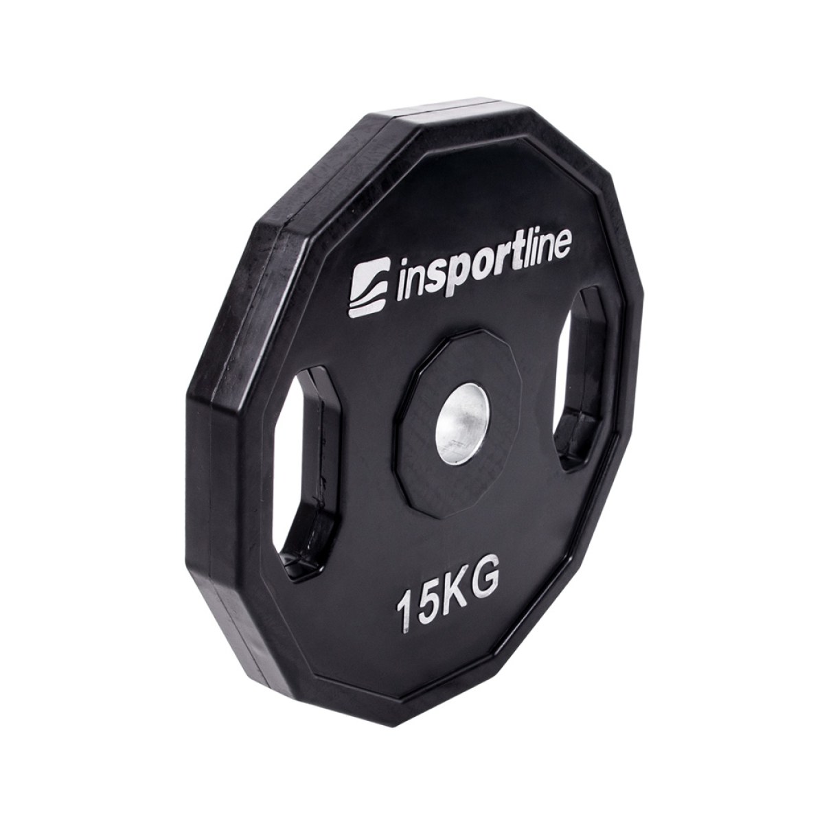 Pogumovaný kotúč inSPORTline Ruberton 15 kg 30 mm · záber 1