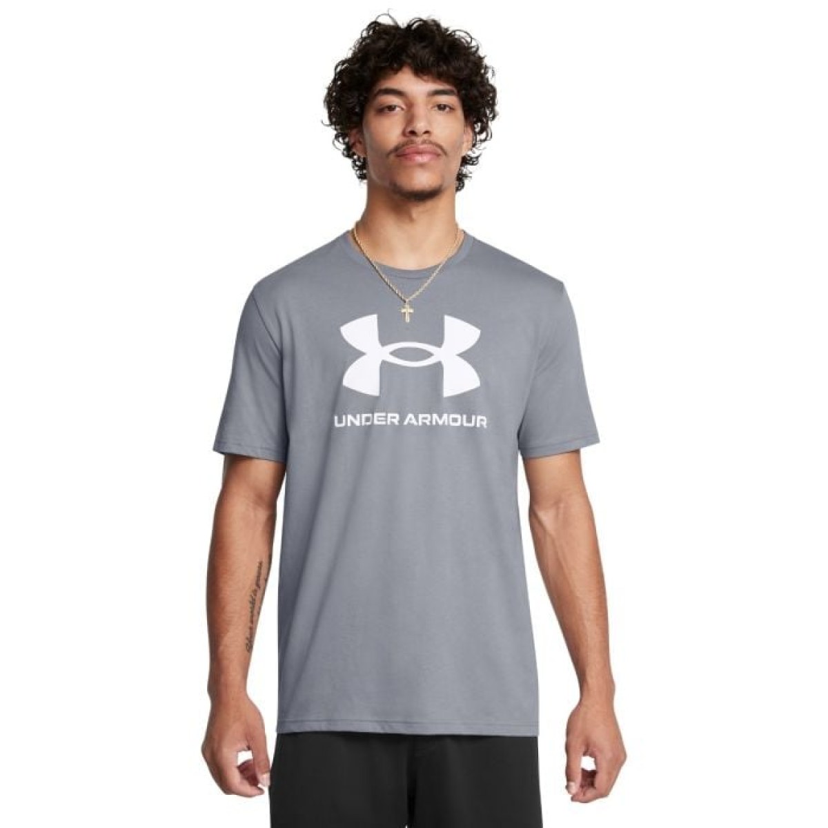 Under Armour Tričko Sportstyle Logo Update SS Gray XL · záber 1