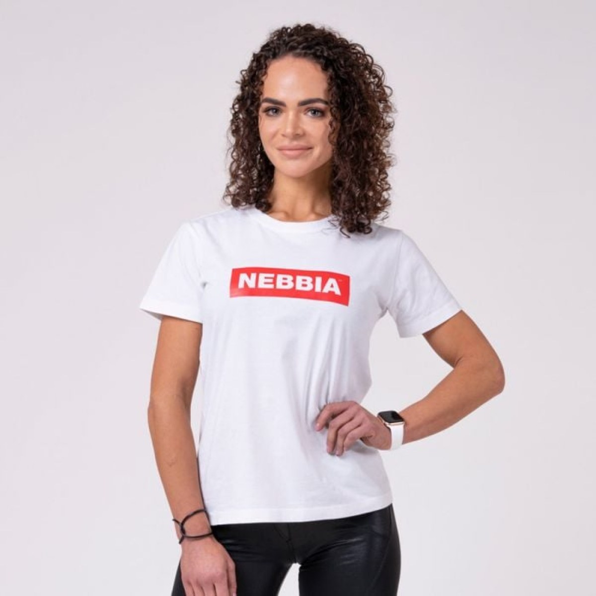 NEBBIA Dámske Tričko Basic White M · záber 1